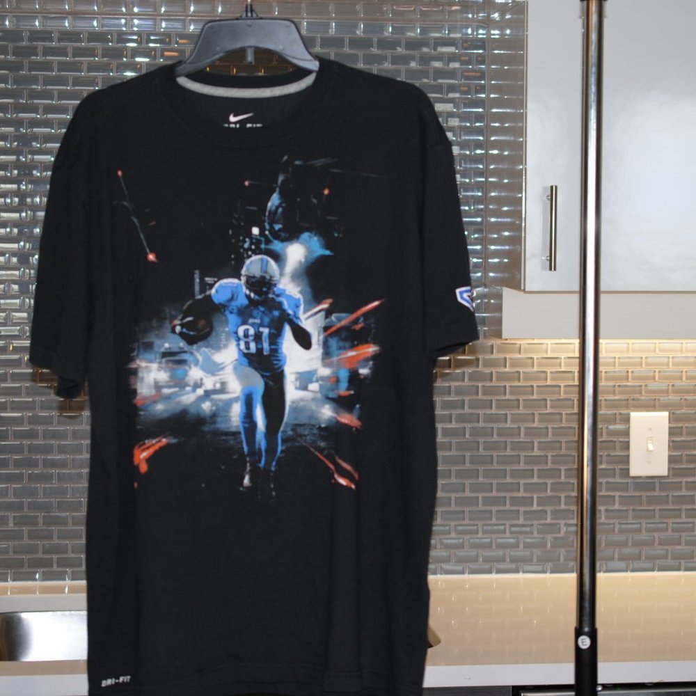 ❤️🟰💲⬇️ NFL, Detroit Lions, Nike, Dri-Fit, Dry Fit, Charles Johnson, Men's XL